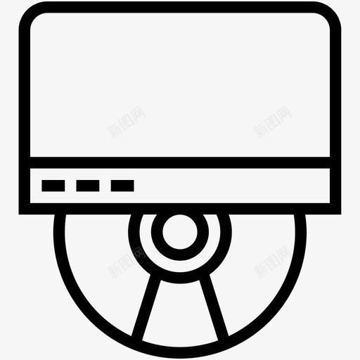cd播放机cd驱动器dvd播放机图标svg_新图网 https://ixintu.com cd播放机 cd驱动器 dvd播放机 多媒体 数据存储图标集 电子设备