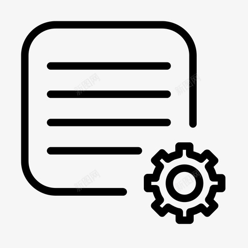 页面设置菜单设置图标svg_新图网 https://ixintu.com 菜单 菜单设置 设置 页面设置