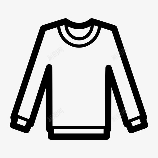 采购产品毛衣衣服球衣图标svg_新图网 https://ixintu.com 套头衫 球衣 衣服 衣服配件 采购产品毛衣