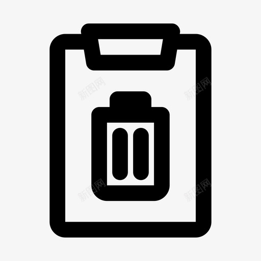 剪贴板回收站罐箱删除图标svg_新图网 https://ixintu.com 删除 剪贴板回收站 回收 垃圾 移除 罐箱