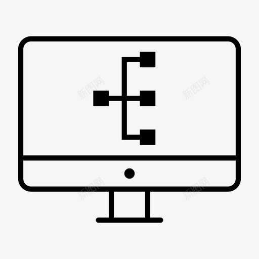 监控流程图层次结构思维图图标svg_新图网 https://ixintu.com 层次结构 工作流程 思维图 方案 流程 流程图 监控流程图