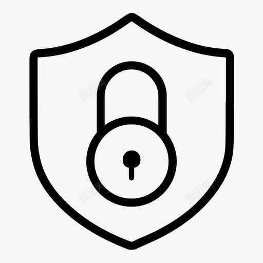 锁定防护防火墙互联网图标svg_新图网 https://ixintu.com 互联网 安全 锁定安全 锁定防护 防火墙