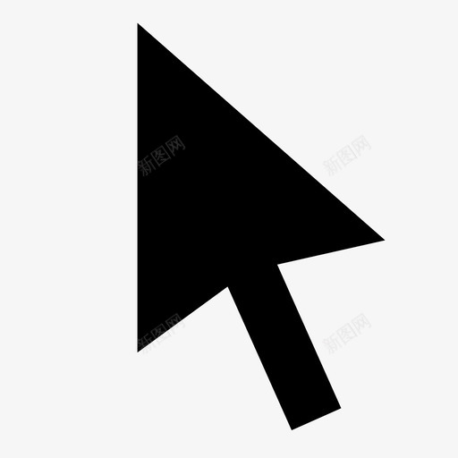指针箭头光标鼠标图标svg_新图网 https://ixintu.com ios工具栏图标glyph 光标 指针箭头 鼠标