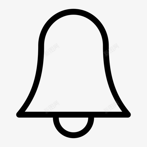 闹钟叮当响铃图标svg_新图网 https://ixintu.com 叮当 响铃 必要的粗体 闹钟