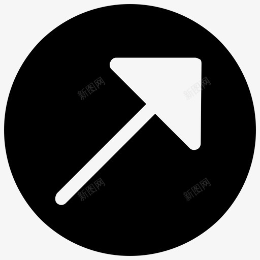 箭头展开全屏最大化箭头图标svg_新图网 https://ixintu.com 全屏 屏幕比例 最大化箭头 用户界面图标集合 移动应用程序 箭头展开