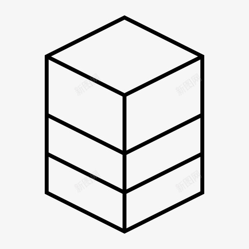 一堆箱子一堆图标svg_新图网 https://ixintu.com 一堆 一堆箱子