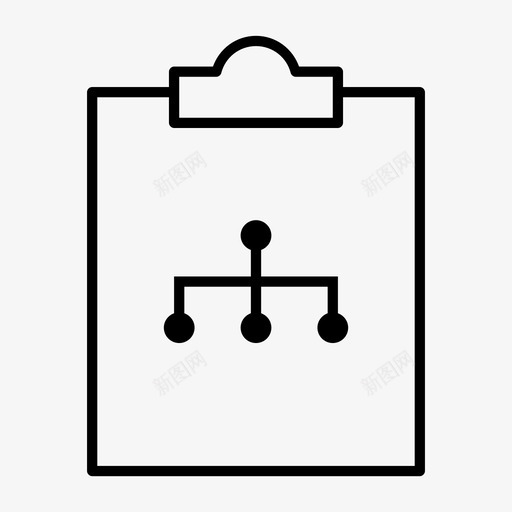 剪贴板结构头脑风暴图表图标svg_新图网 https://ixintu.com 关系 剪贴板结构 图表 头脑风暴 工作流程 组织 链接