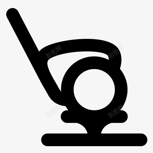 高尔夫球球棒图标svg_新图网 https://ixintu.com 游戏 球 球座 球棒 运动 高尔夫 高尔夫俱乐部