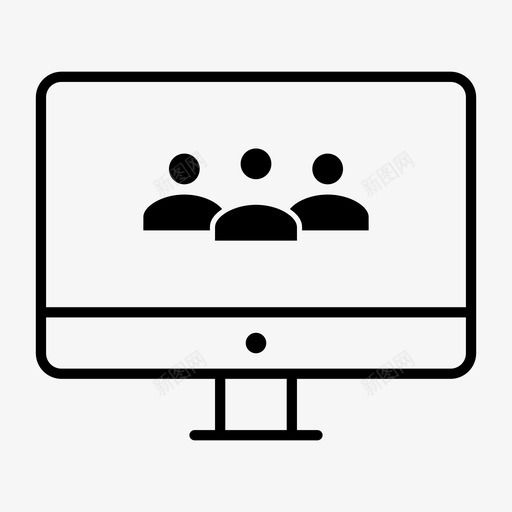 监控电话会议沟通小组图标svg_新图网 https://ixintu.com 会议 小组 沟通 电话营销 监控电话会议