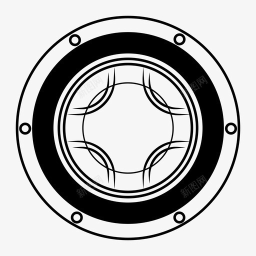 扬声器高保真扬声器音乐图标svg_新图网 https://ixintu.com 声音 扬声器 音乐 音频和视频系统 高保真扬声器