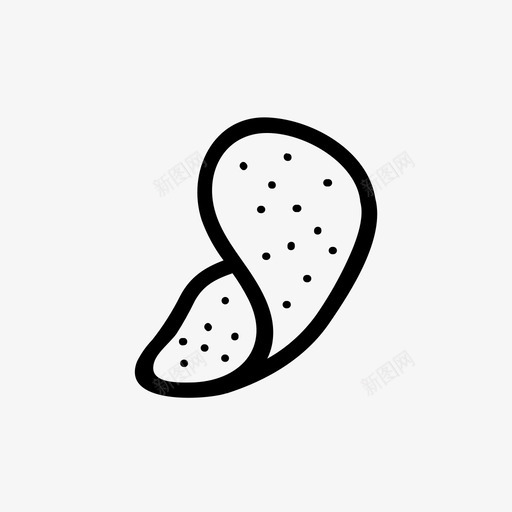 薯片吃的食物图标svg_新图网 https://ixintu.com 吃的 垃圾食品 薯片 零食 食物