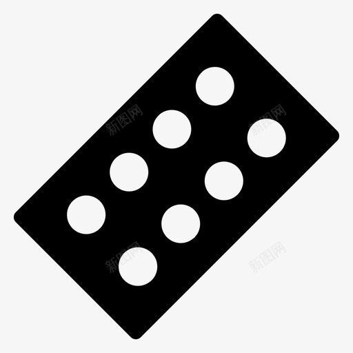 药丸泡罩胶囊药物图标svg_新图网 https://ixintu.com 医疗保健收集字形 胶囊 药丸泡罩 药片 药片条 药物