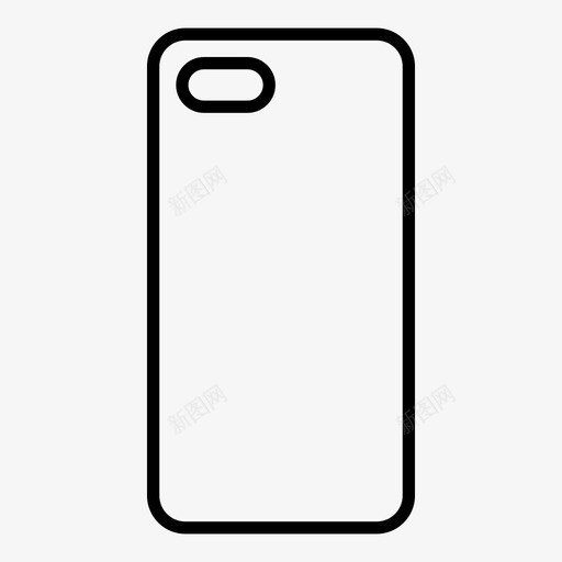 iphone7苹果手机图标svg_新图网 https://ixintu.com iphone7 手机 苹果 苹果小工具