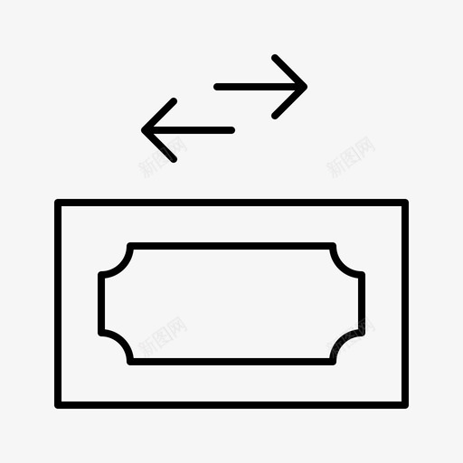 改变商业交换图标svg_新图网 https://ixintu.com 交换 商业 商业用户界面 商店 改变 购物 销售