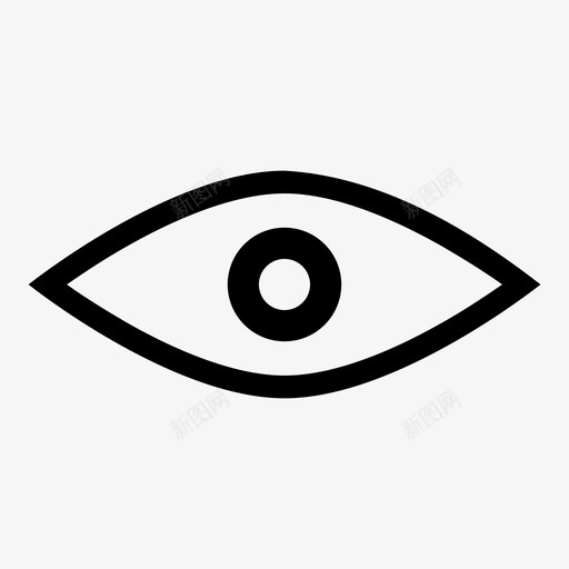 眼睛图像照片图标svg_新图网 https://ixintu.com 图像 常规收藏 照片 眼睛 预览 预览文件