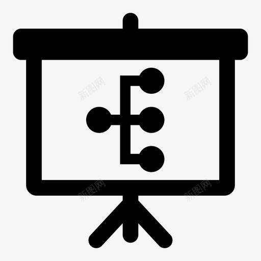 演示工作流层次结构思维图图标svg_新图网 https://ixintu.com 层次结构 工作流 思维图 方案 流程 演示工作流
