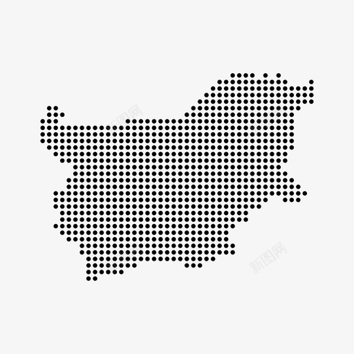 保加利亚国家点图标svg_新图网 https://ixintu.com 保加利亚 国家 地图 欧洲 点 点欧洲地图