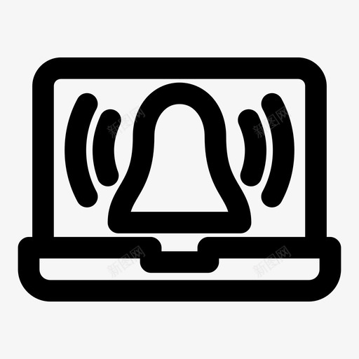 笔记本电脑铃声铃声提醒铃声注意图标svg_新图网 https://ixintu.com 提醒 电喇叭 笔记本电脑铃声 紧急 铃声提醒 铃声注意