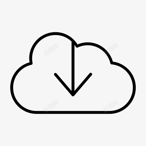 加载保存图标svg_新图网 https://ixintu.com 下载 传输 保存 加载 普通光
