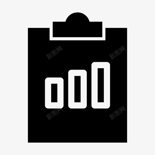 剪贴板信号互联网移动信号图标svg_新图网 https://ixintu.com 互联网 信号强度 信号条 剪贴板信号 无线信号 移动信号