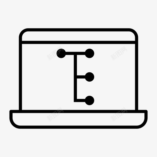 笔记本电脑流程图层次结构链接图标svg_新图网 https://ixintu.com 关系 层次结构 工作流程 方案 流程 笔记本电脑流程图 链接