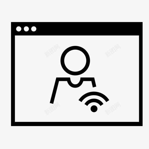 远程办公自由职业者远程工作者图标svg_新图网 https://ixintu.com wifi 自由职业者 远程办公 远程员工 远程工作者