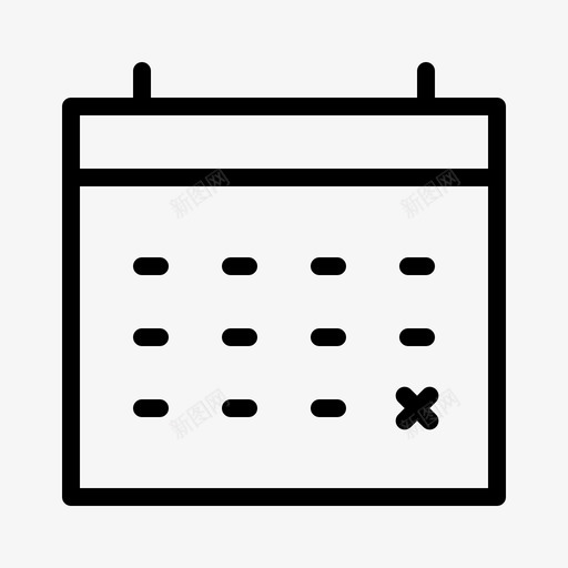 期限业务开发图标svg_新图网 https://ixintu.com 业务 办公 开发 期限 规划 项目管理