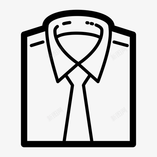 采购产品衬衫正装衬衫正式衬衫图标svg_新图网 https://ixintu.com 工作衬衫 服装配件 正式服装 正式衬衫 正装衬衫 采购产品衬衫
