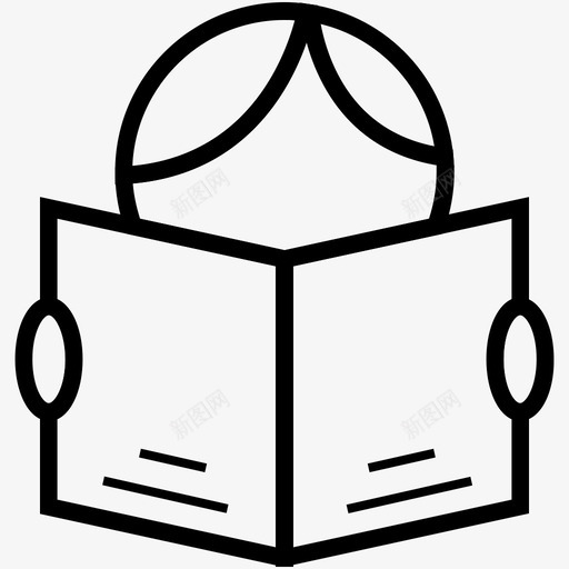 阅读学习者学生图标svg_新图网 https://ixintu.com 学习者 学生 学者 教育路线图 阅读
