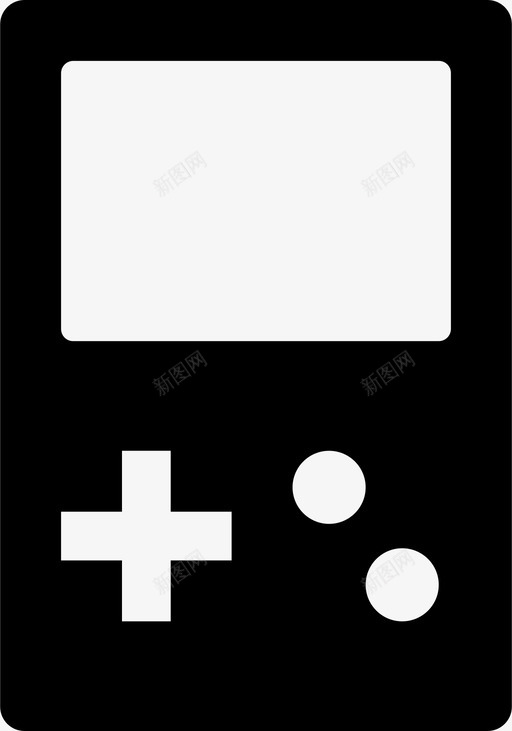 掌上游戏机gameboy游戏图标svg_新图网 https://ixintu.com gameboy 基本 掌上游戏机 游戏