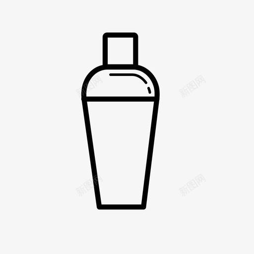 鸡尾酒壶酒酒吧图标svg_新图网 https://ixintu.com 酒 酒吧 食品饮料 饮料 鸡尾酒壶