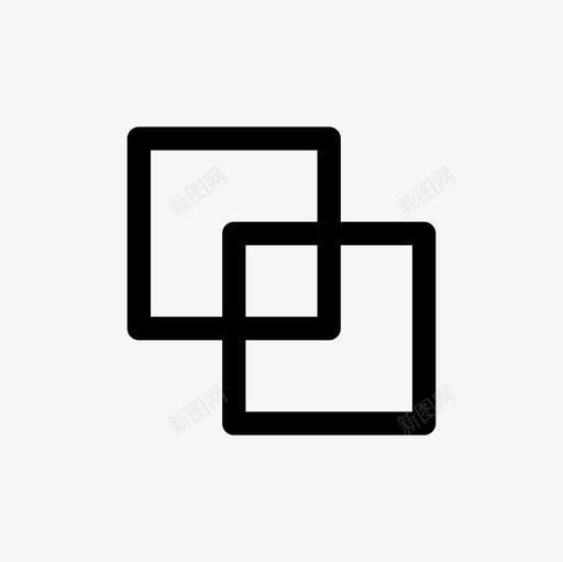 联合工具连接图标svg_新图网 https://ixintu.com 合并 联合 设计工具 设计工具轮廓图标集 连接