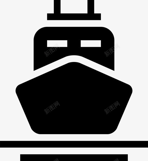 船钓鱼船头图标svg_新图网 https://ixintu.com 拖网渔船 船 船头 运输 钓鱼