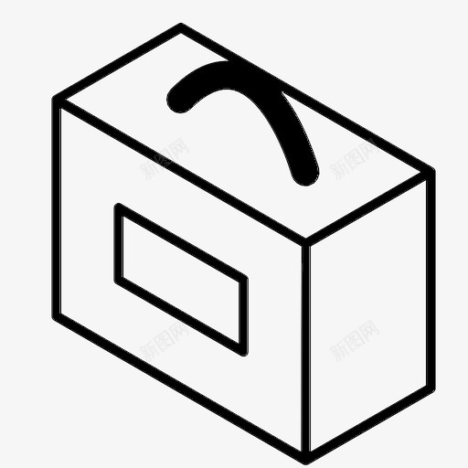 公文包公事公办度假图标svg_新图网 https://ixintu.com 公事公办 公文包 工作 度假 旅行
