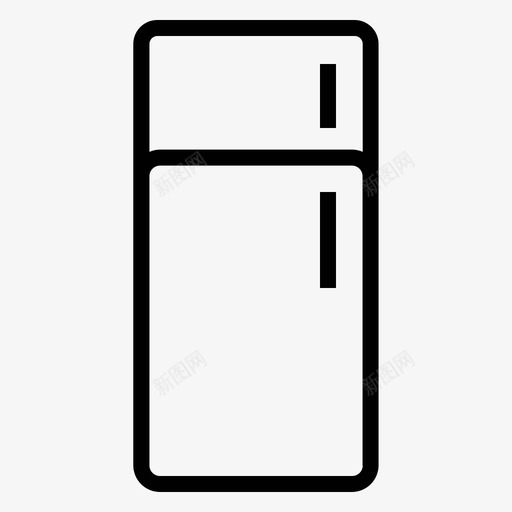冷冻冷藏食物图标svg_新图网 https://ixintu.com 冷冻 冷藏 家 牛奶 食物