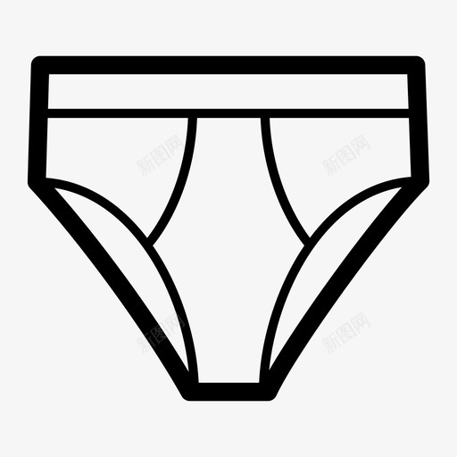 采购产品内裤内裤男式内裤图标svg_新图网 https://ixintu.com 内裤 服装配件 男式内裤 采购产品内裤