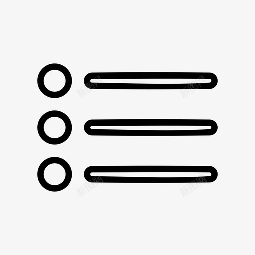 列表多项选择选项图标svg_新图网 https://ixintu.com 列表 多项选择 设置 选项 问题