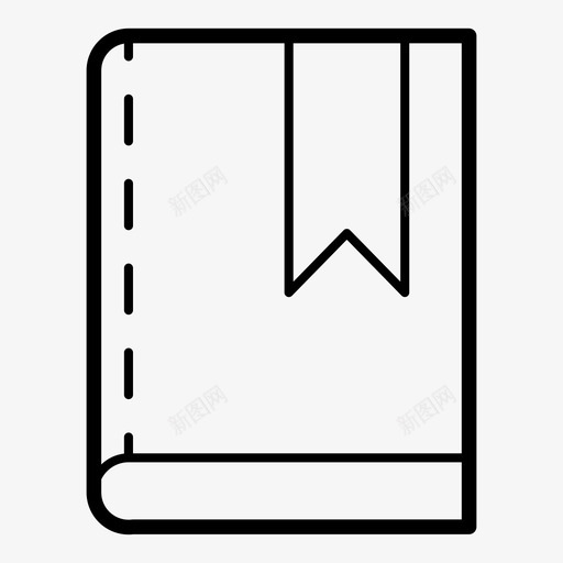 书书签书签标签图标svg_新图网 https://ixintu.com 书 书签 书签标签 阅读