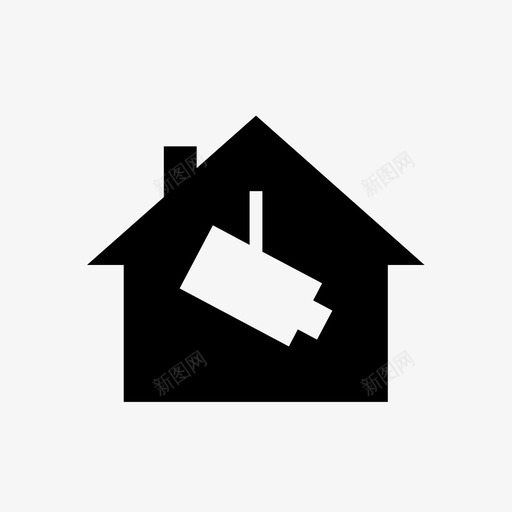 房屋监控家庭监控房屋安全图标svg_新图网 https://ixintu.com 家庭监控 房屋安全 房屋监控 房屋警戒 房屋闭路电视