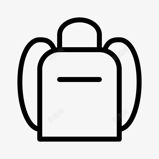 背包度假旅行图标svg_新图网 https://ixintu.com 夏天 度假 旅行 背包