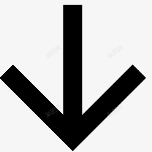 下短箭头方向点图标svg_新图网 https://ixintu.com 下短箭头 实心 方向 点 箭头变体集合 选择