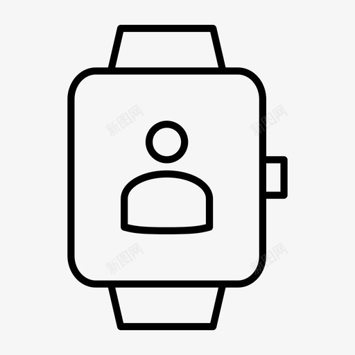 smartwatch用户配置文件applesmartwatch时钟图标svg_新图网 https://ixintu.com applesmartwatch smartwatch用户配置文件 时钟 时间 智能手表 设备