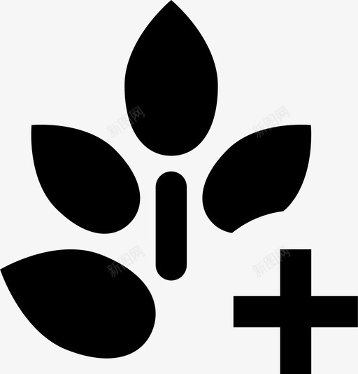 植物添加生态环境图标svg_新图网 https://ixintu.com 树木 植物添加 环境 生态