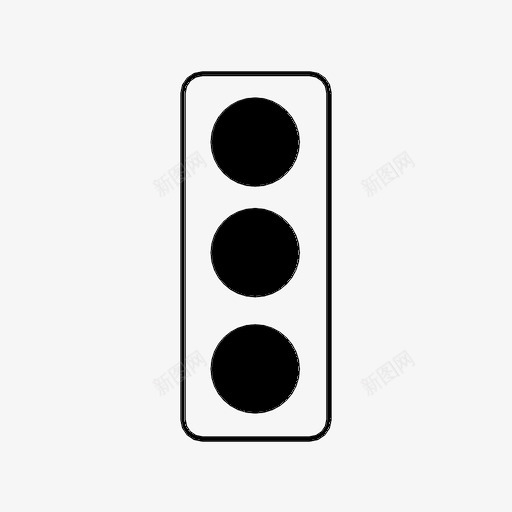 红绿灯行人道路图标svg_新图网 https://ixintu.com 交通管制 信号 红绿灯 行人 道路