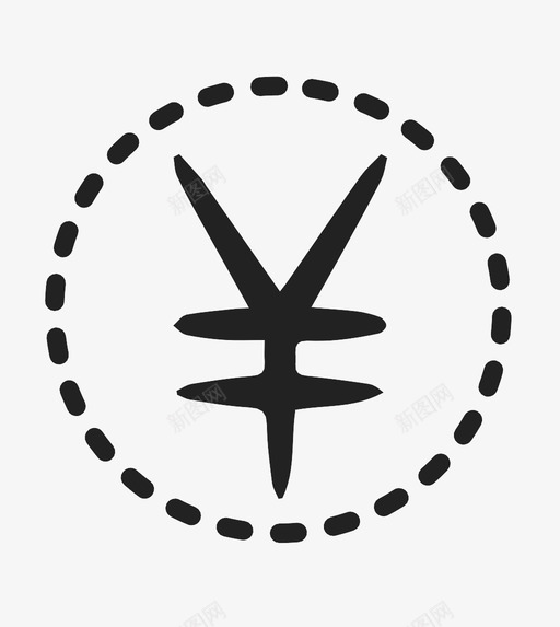 日元硬币现金货币图标svg_新图网 https://ixintu.com 基金 日元硬币 现金 货币 金融