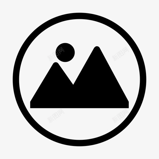 图像艺术展示相框库图标svg_新图网 https://ixintu.com 图像 照片 相框库 艺术展示 视图