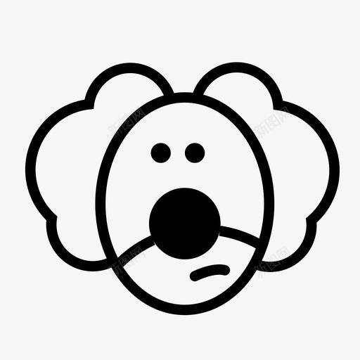 悲伤的小丑艺术家马戏团图标svg_新图网 https://ixintu.com 小丑 悲伤的小丑 派对 艺术家 马戏团