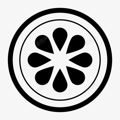 番茄披萨切片图标svg_新图网 https://ixintu.com 切片 披萨 番茄 番茄片 蔬菜 食物