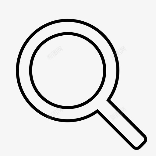 找放大镜钱图标svg_新图网 https://ixintu.com 找 放大镜 钱