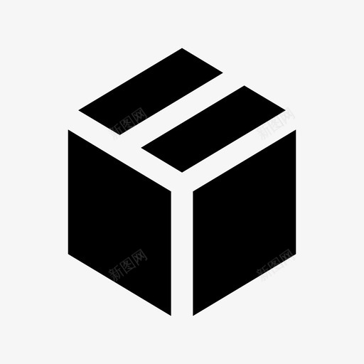 包裹盒子邮寄图标svg_新图网 https://ixintu.com 包裹 包裹邮寄 盒子 运输 邮寄
